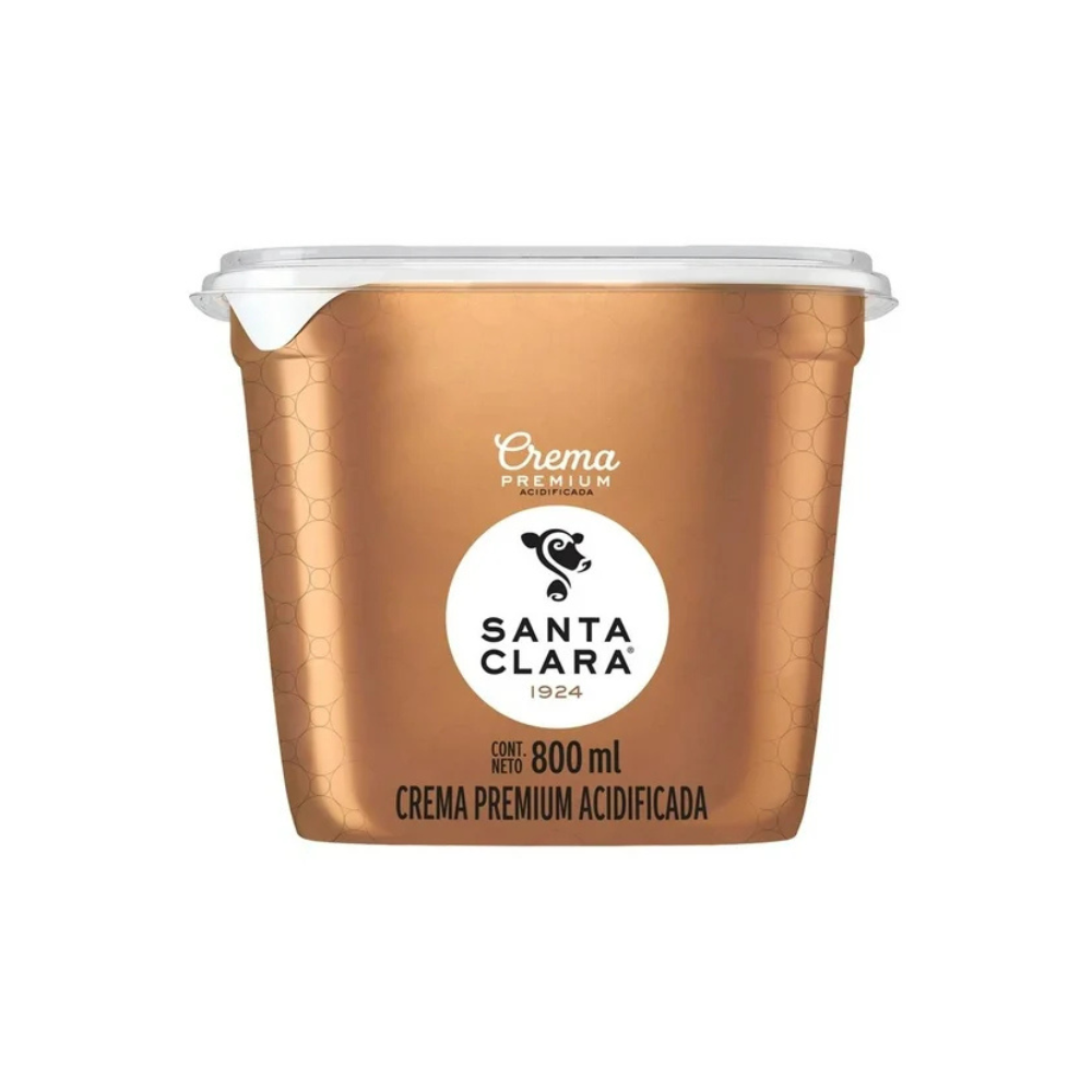 Crema Ácida Premium Santa Clara 800ml