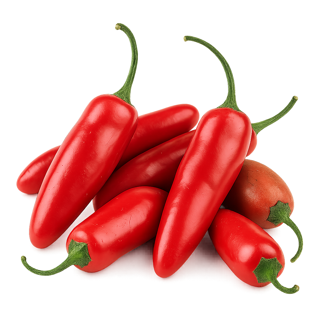Chile Jalapeño Rojo Fresco