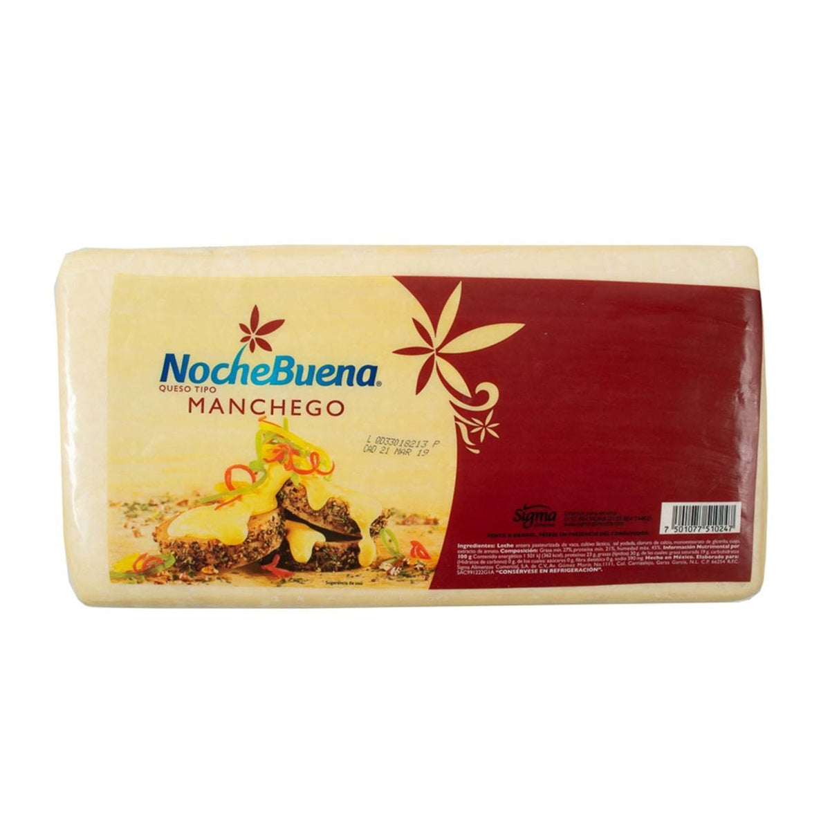 Queso Manchego NocheBuena por Kg