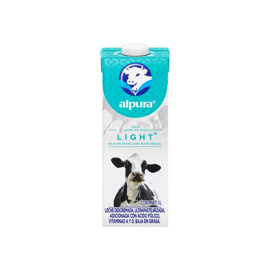 Leche Light Ultrapasteurizada Alpura 1L