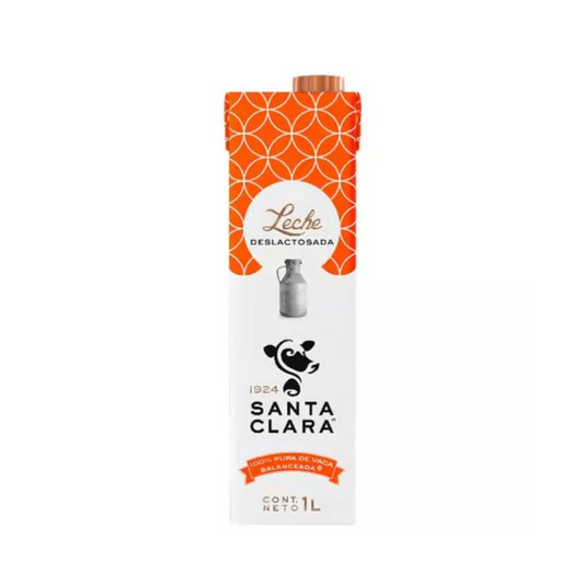 Leche Deslactosada Santa Clara 1L