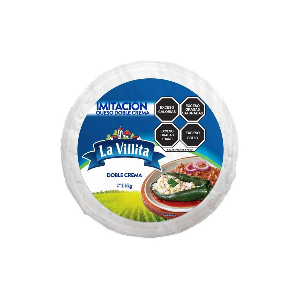 Queso Doble Crema La Villita por Kg