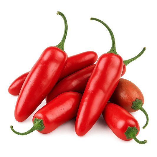 Chile Jalapeño Rojo Fresco
