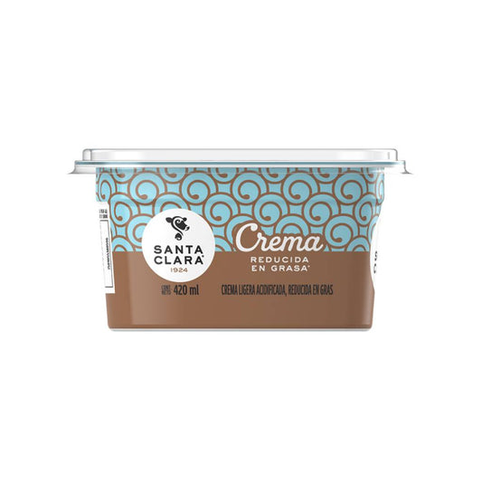 Crema Reducida en Grasa Santa Clara 420ml